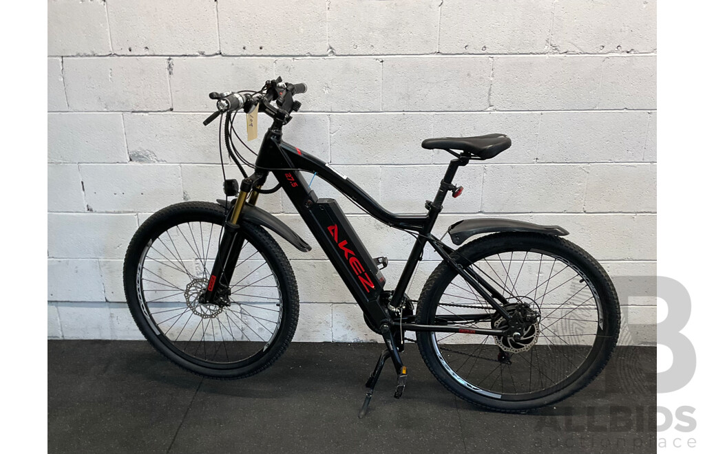 AKEZ 500W 48V 27.5-inch Electric Mountain Bike