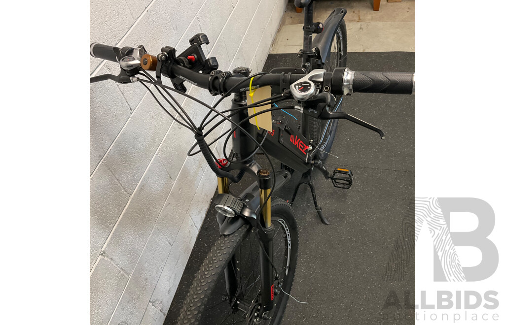 AKEZ 500W 48V 27.5-inch Electric Mountain Bike