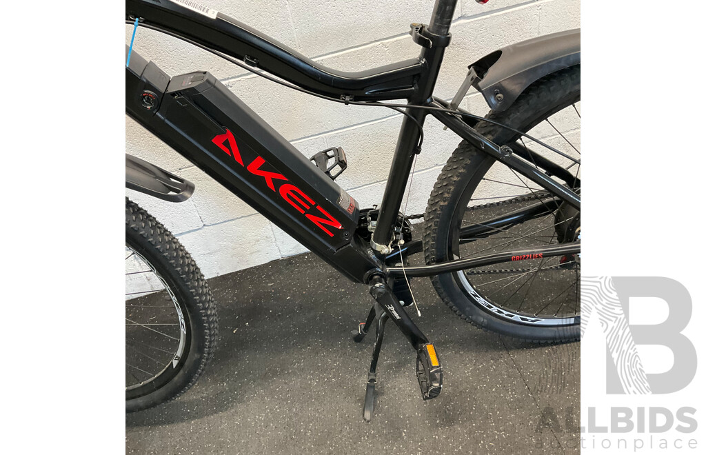 AKEZ 500W 48V 27.5-inch Electric Mountain Bike