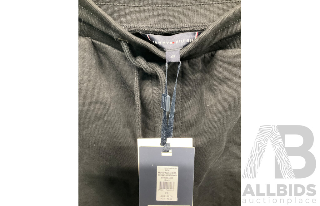 TOMMY HILFIGER Logo Hoodie and Sweatshorts Size XS - Lot of 2
