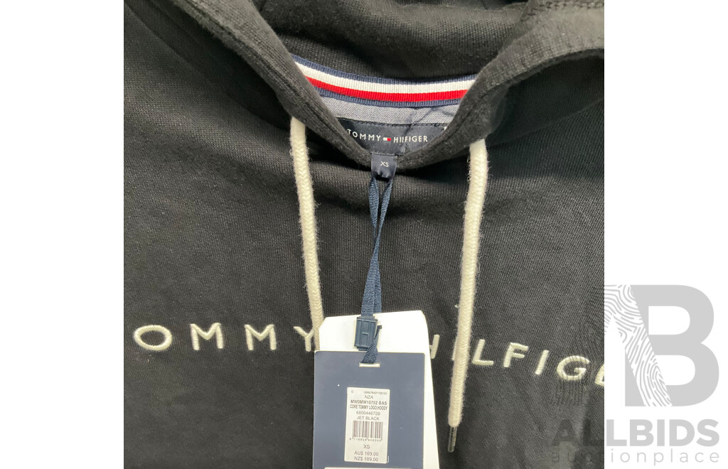 TOMMY HILFIGER Logo Hoodie and Sweatshorts Size XS - Lot of 2