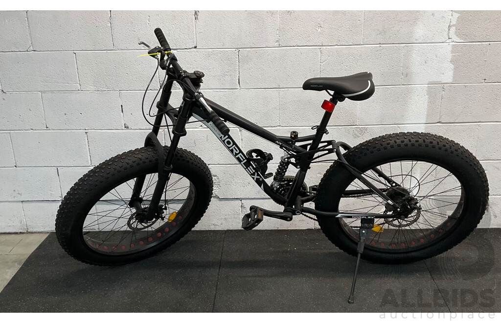 NORFLEX  NXSport Fat Tyre Heavy Duty Mountain Bike