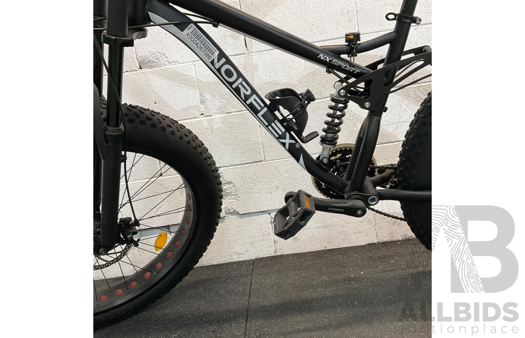 NORFLEX  NXSport Fat Tyre Heavy Duty Mountain Bike