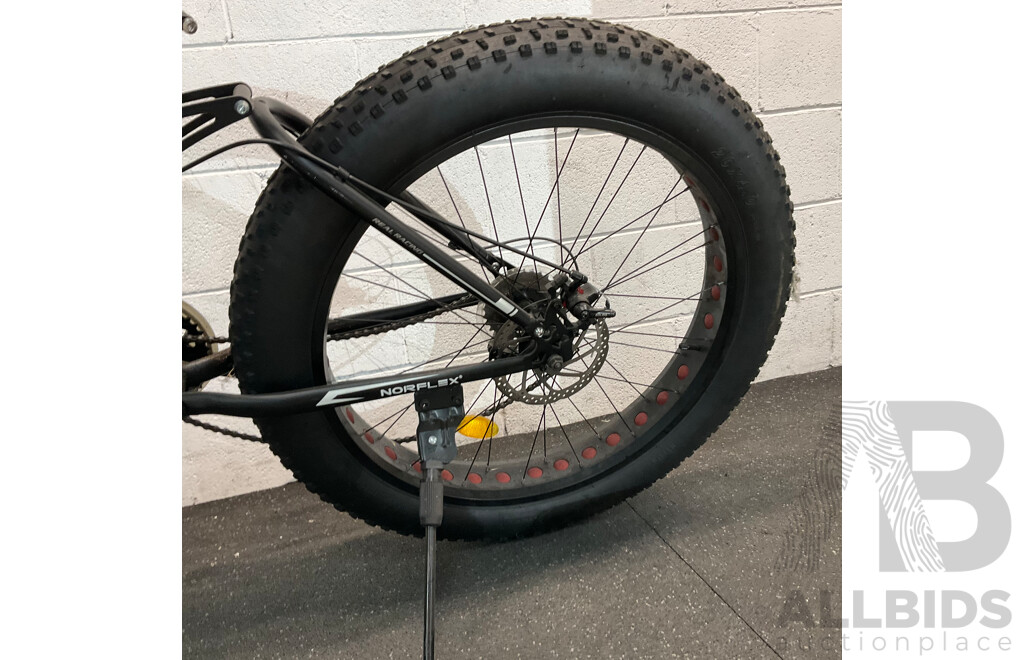 NORFLEX  NXSport Fat Tyre Heavy Duty Mountain Bike
