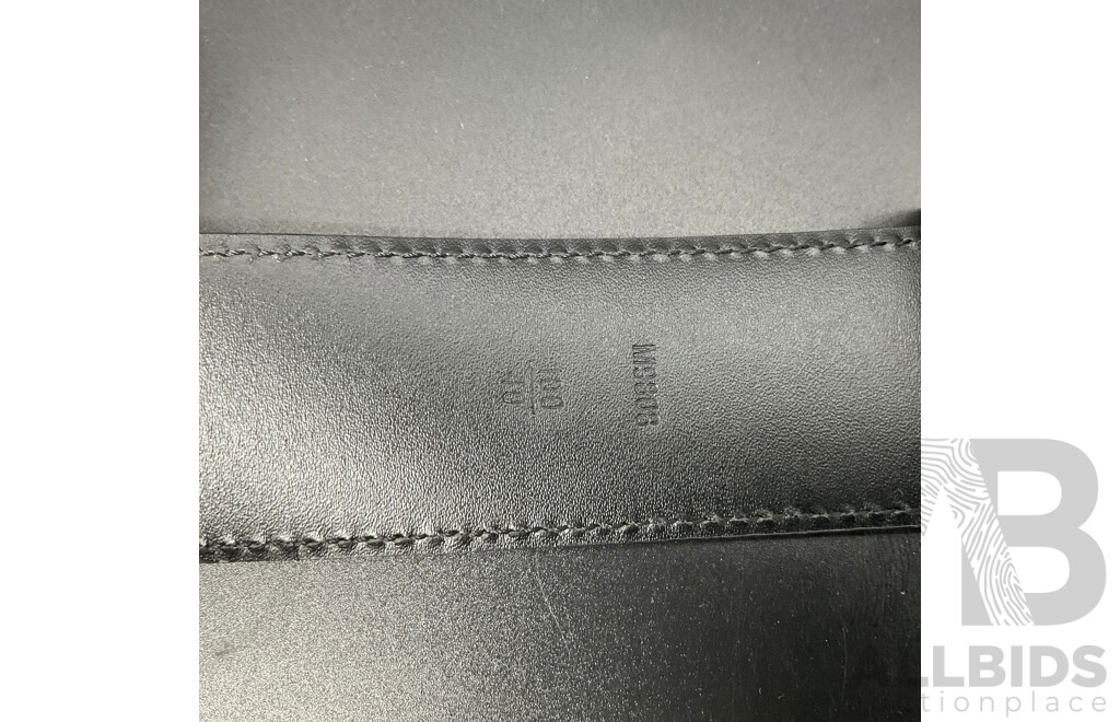 Black Damier Belt Branded Louis Vuitton
