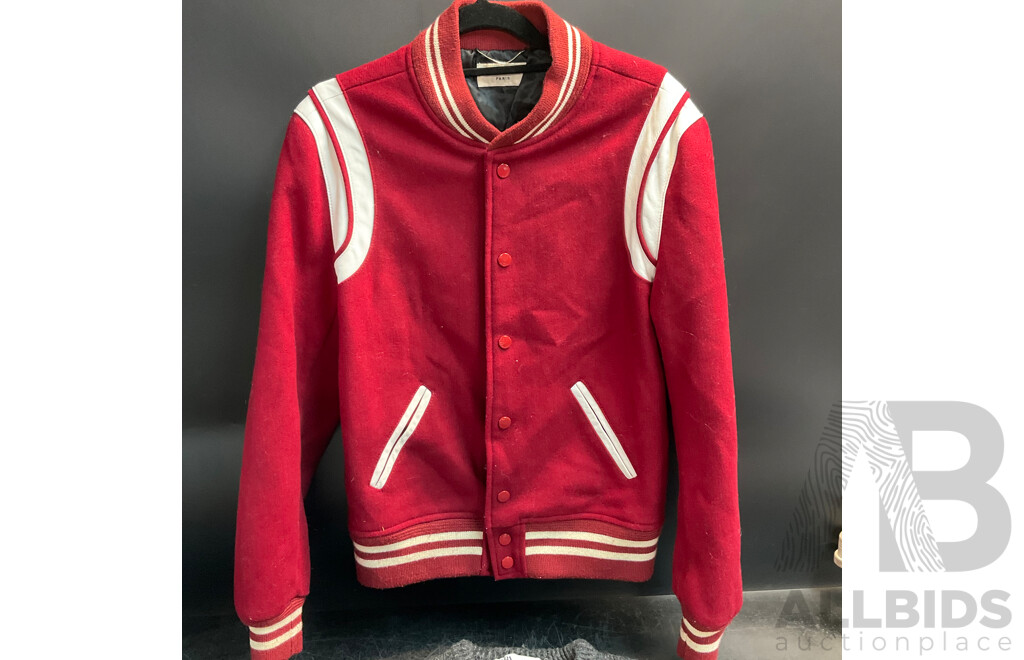 SAINT LAURENT Red Jacket Size 48