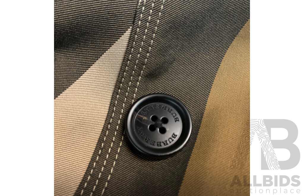 Women's Beige Coat Branded Burberry - Size 38