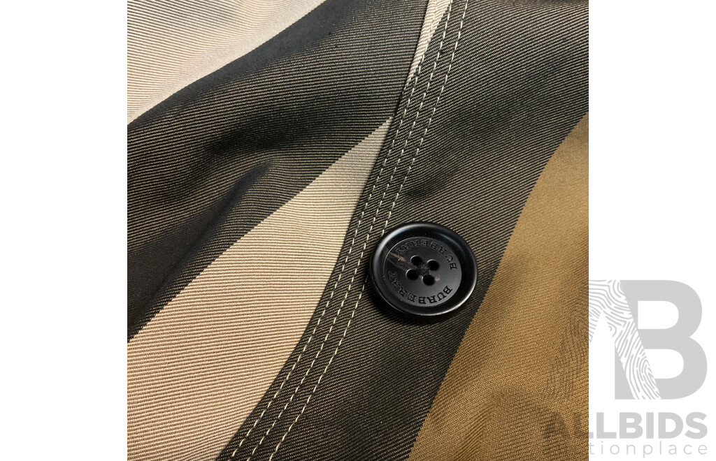 Women's Beige Coat Branded Burberry - Size 38