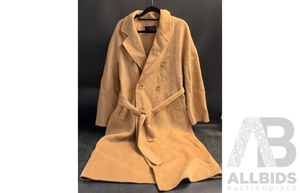 ASM ANNA Australian Wool / Cashmere Coat - Size S