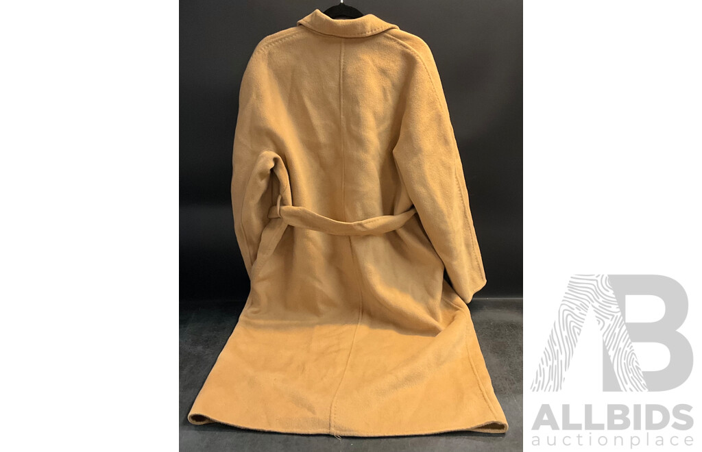 ASM ANNA Australian Wool / Cashmere Coat - Size S