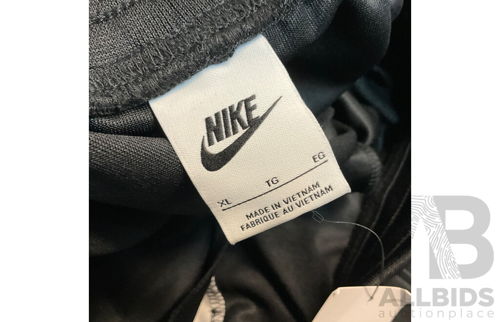 Nike Black/ White Stripe Men's Pants Size XL