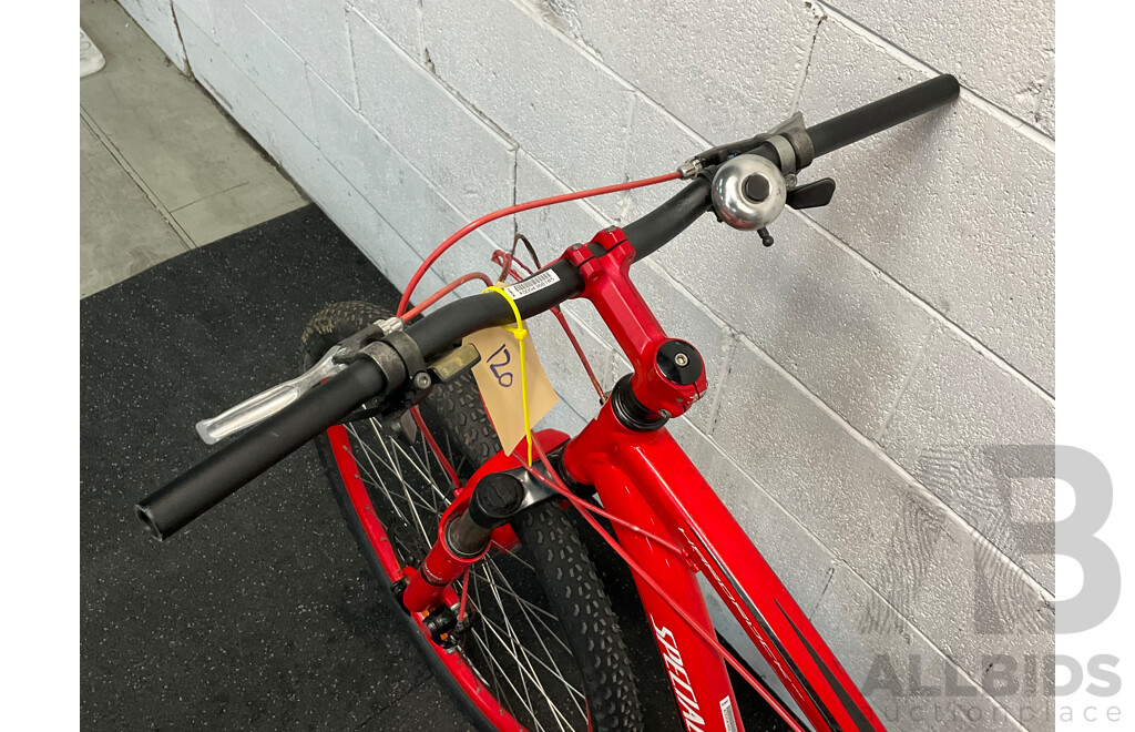 Specialized Hardrock Red Mountain Bike (49cm Frame)