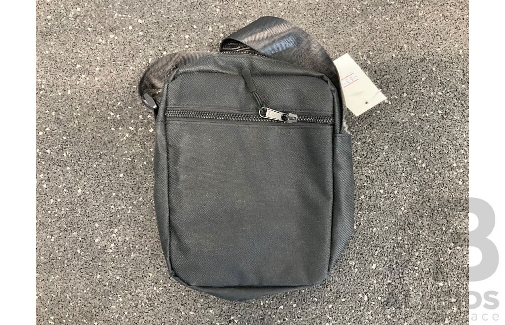 Assorted Hats and Bags Including New Era, Mitchell and Ness - Lot of 5