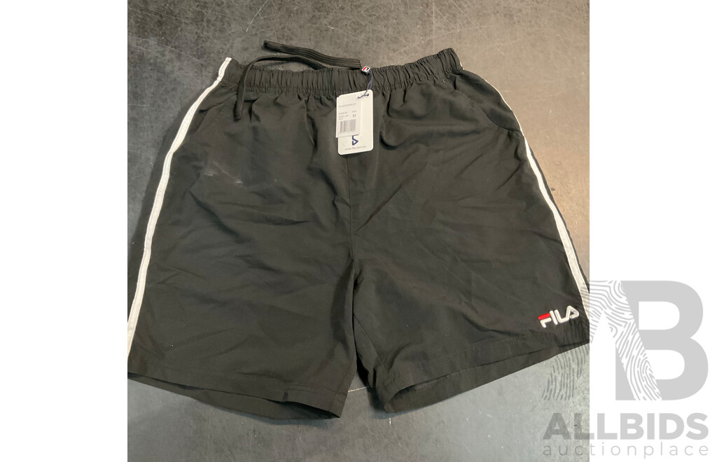 FILA, KingxCBD, Nike and Assorted T-shirt/ Shorts /Trunk - Size M/3XL/2XL