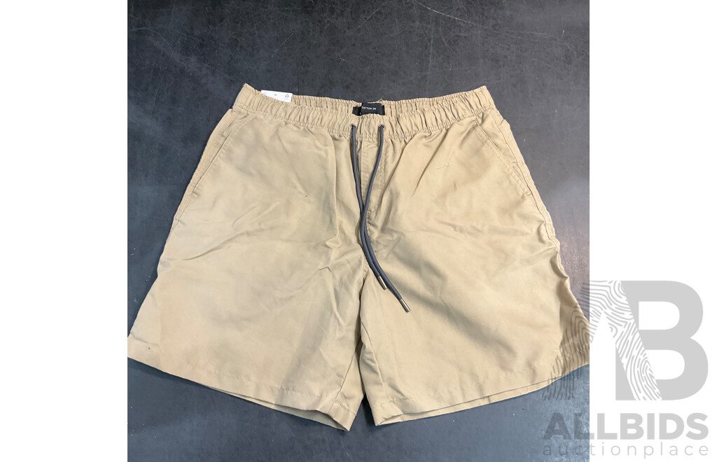 FILA, KingxCBD, Nike and Assorted T-shirt/ Shorts /Trunk - Size M/3XL/2XL