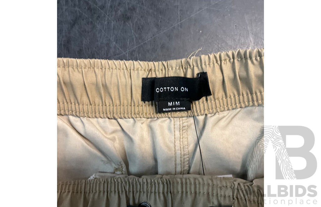 FILA, KingxCBD, Nike and Assorted T-shirt/ Shorts /Trunk - Size M/3XL/2XL