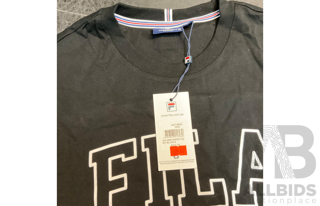 FILA T-shirts & Assorted T-shirt/ Pants/ Top - Size XS/S/8