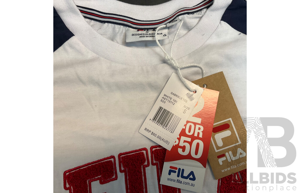 FILA T-shirts & Assorted T-shirt/ Pants/ Top - Size XS/S/8