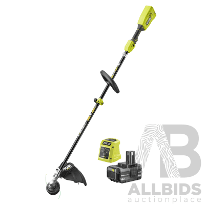 Roybi R18HLTR14 33/38cm Line Trimmer 4.0Ah Kit - ORP $349.00