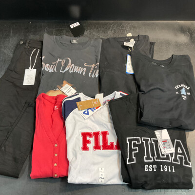 FILA T-shirts & Assorted T-shirt/ Pants/ Top - Size XS/S/8