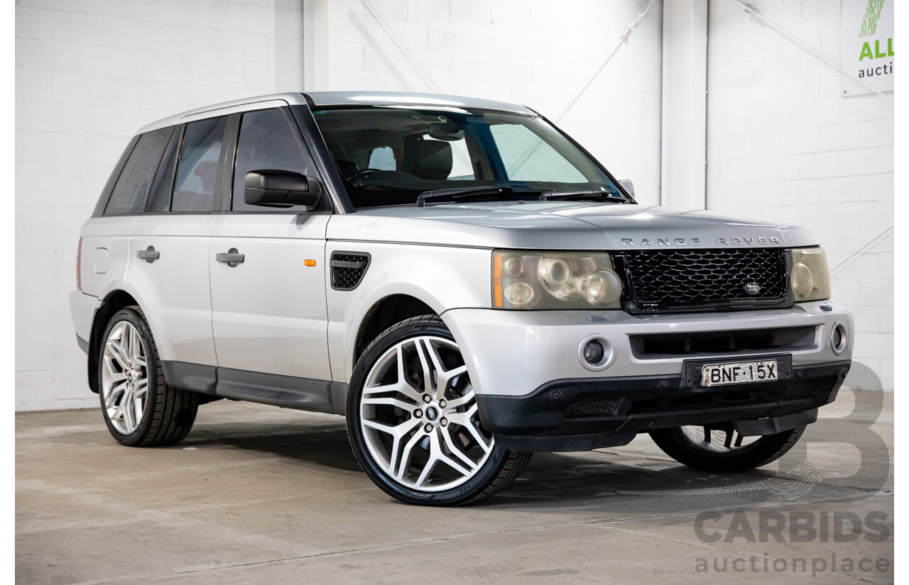 8/2005 Land Rover Range Rover Sport 4.4 V8 4d Wagon Zambezi Silver Metallic V8 4.4L