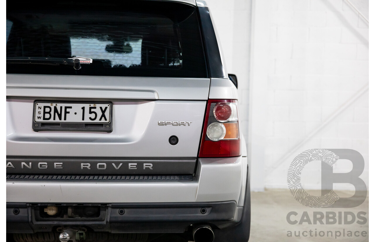8/2005 Land Rover Range Rover Sport 4.4 V8 4d Wagon Zambezi Silver Metallic V8 4.4L
