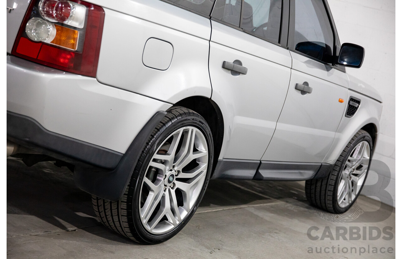8/2005 Land Rover Range Rover Sport 4.4 V8 4d Wagon Zambezi Silver Metallic V8 4.4L