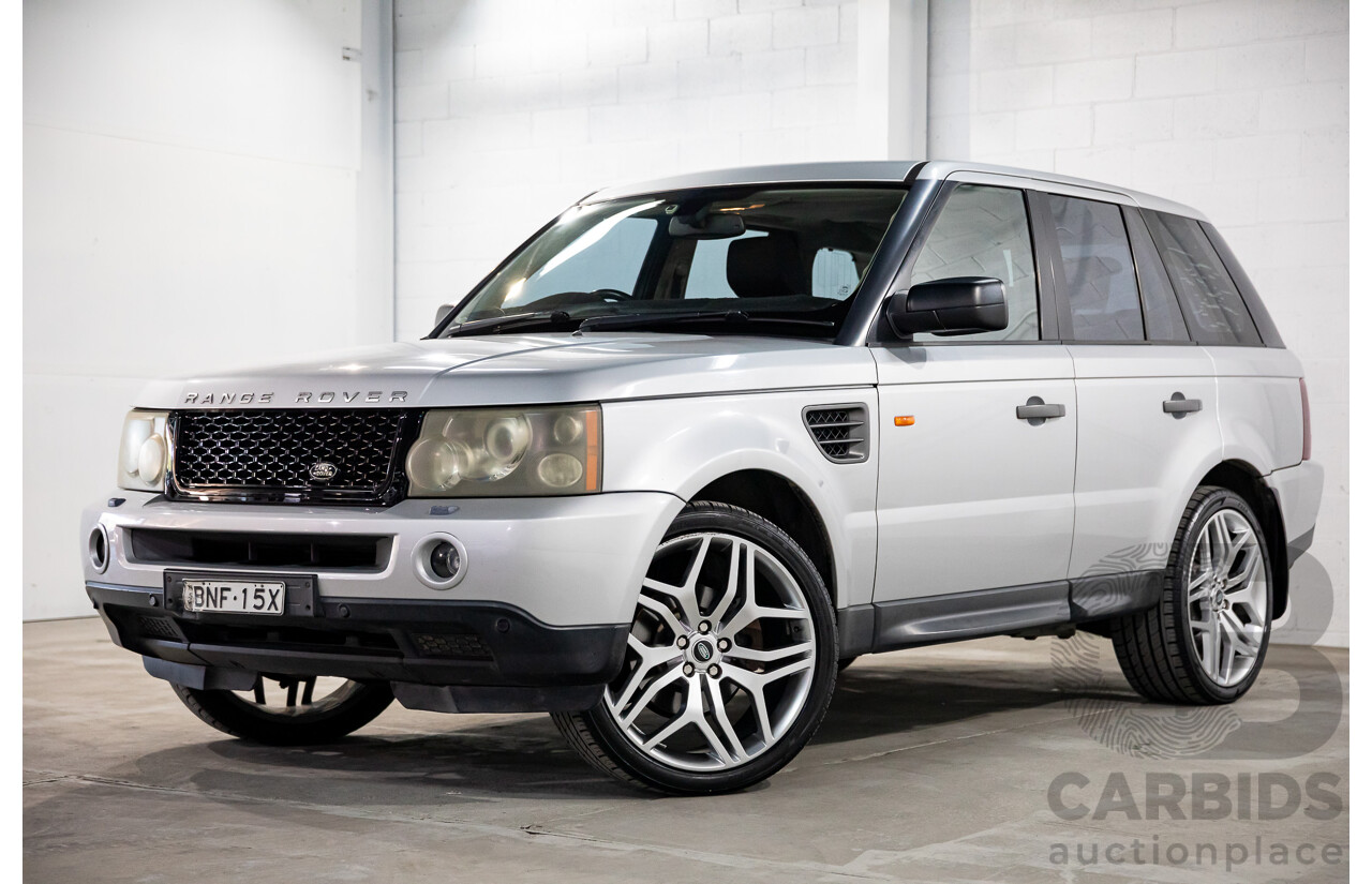 8/2005 Land Rover Range Rover Sport 4.4 V8 4d Wagon Zambezi Silver Metallic V8 4.4L