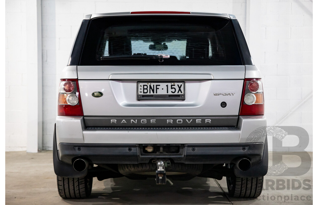 8/2005 Land Rover Range Rover Sport 4.4 V8 4d Wagon Zambezi Silver Metallic V8 4.4L