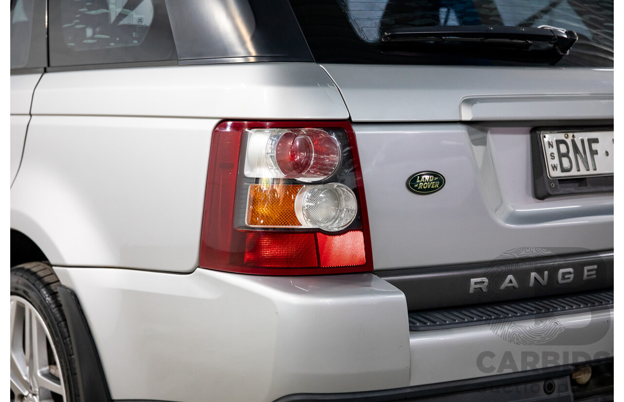 8/2005 Land Rover Range Rover Sport 4.4 V8 4d Wagon Zambezi Silver Metallic V8 4.4L