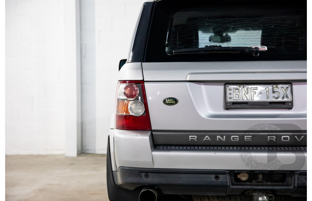 8/2005 Land Rover Range Rover Sport 4.4 V8 4d Wagon Zambezi Silver Metallic V8 4.4L
