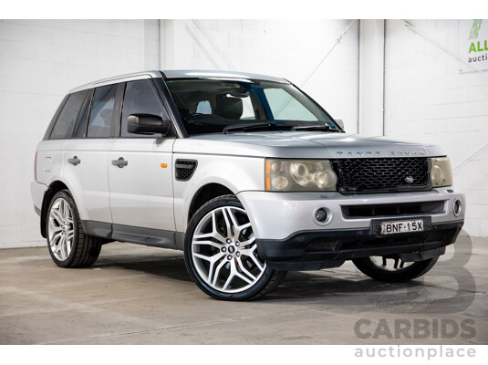 8/2005 Land Rover Range Rover Sport 4.4 V8 4d Wagon Zambezi Silver Metallic V8 4.4L