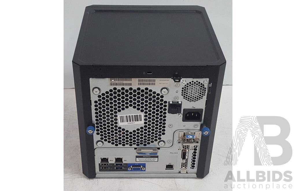 HP ProLiant MicroServer Gen8 Intel Celeron (G1610T) 2.30GHz CPU Server w/ 16GB DDR3