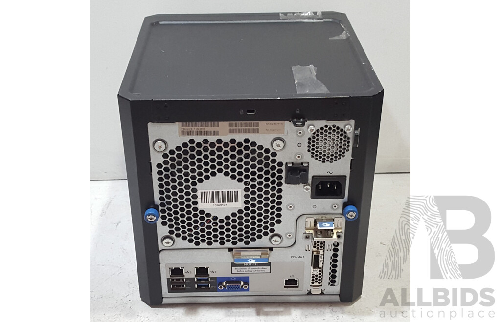 HP ProLiant MicroServer Gen8 Intel Celeron (G1610T) 2.30GHz CPU Server w/ 16GB DDR3