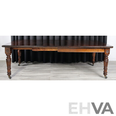 Edwardian Oak Seven Piece Dining Suite