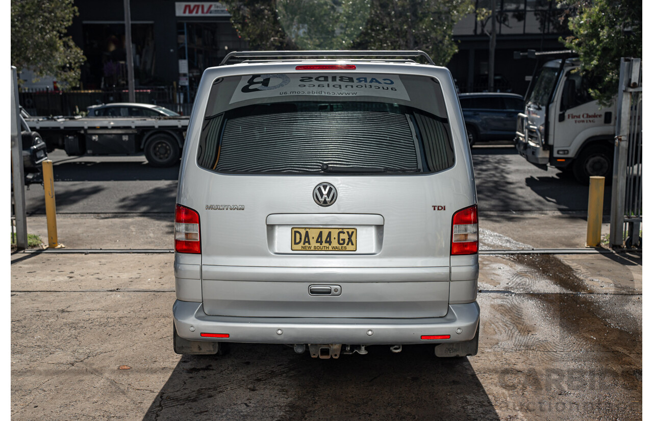 1/2010 Volkswagen Multivan Highline T5 MY08 4d Van Refllex Silver Metallic Turbo Diesel 2.5L
