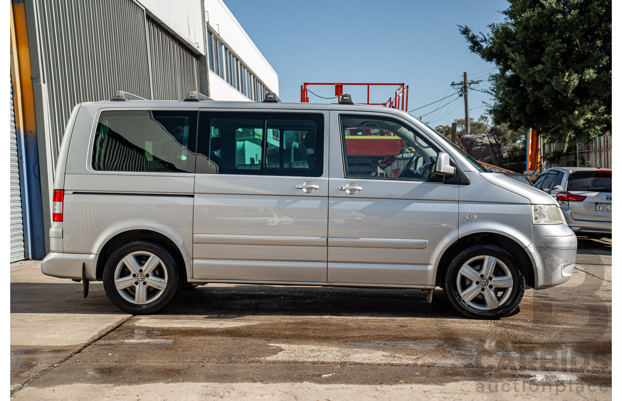 1/2010 Volkswagen Multivan Highline T5 MY08 4d Van Refllex Silver Metallic Turbo Diesel 2.5L