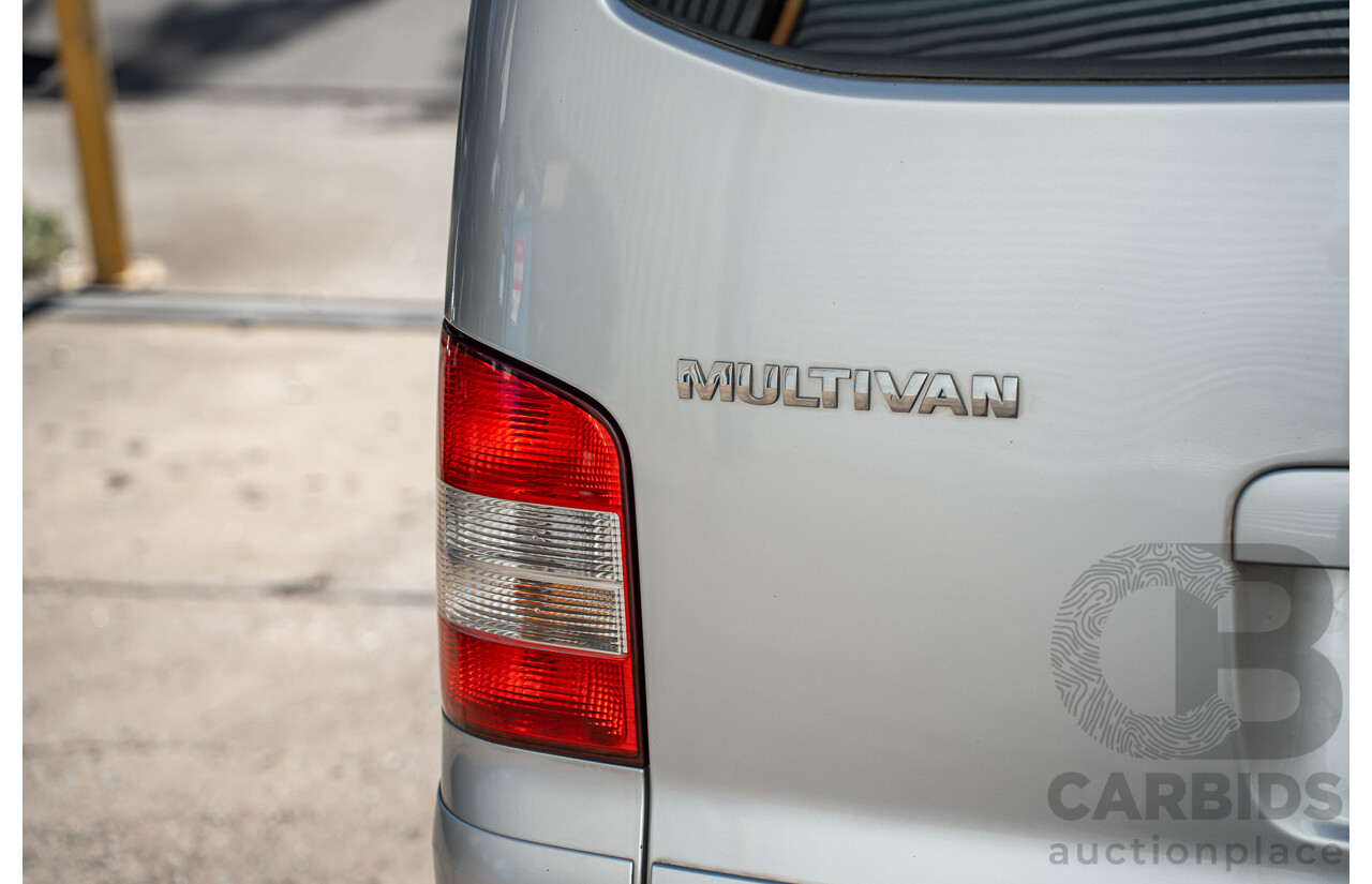 1/2010 Volkswagen Multivan Highline T5 MY08 4d Van Refllex Silver Metallic Turbo Diesel 2.5L