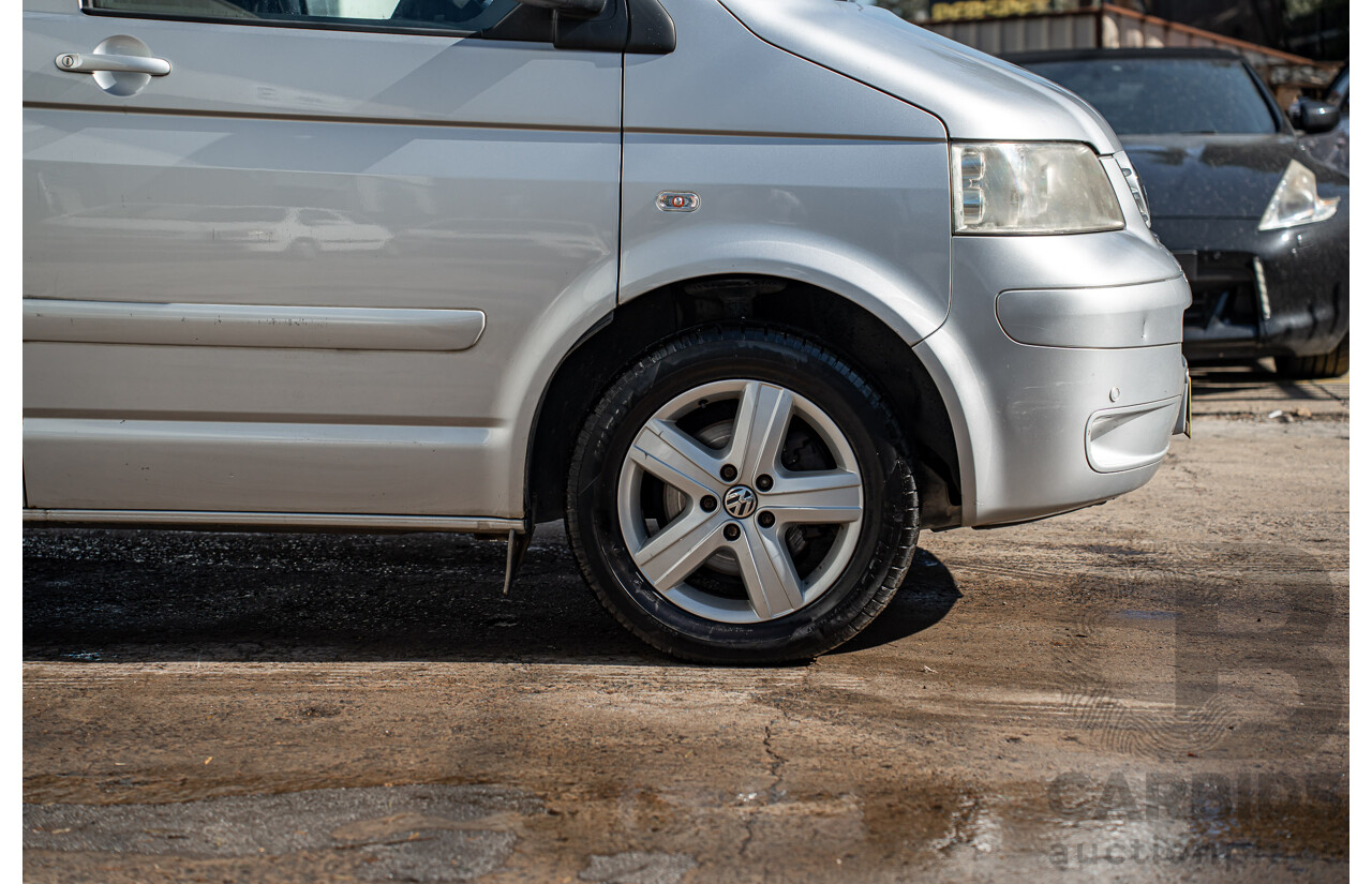 1/2010 Volkswagen Multivan Highline T5 MY08 4d Van Refllex Silver Metallic Turbo Diesel 2.5L