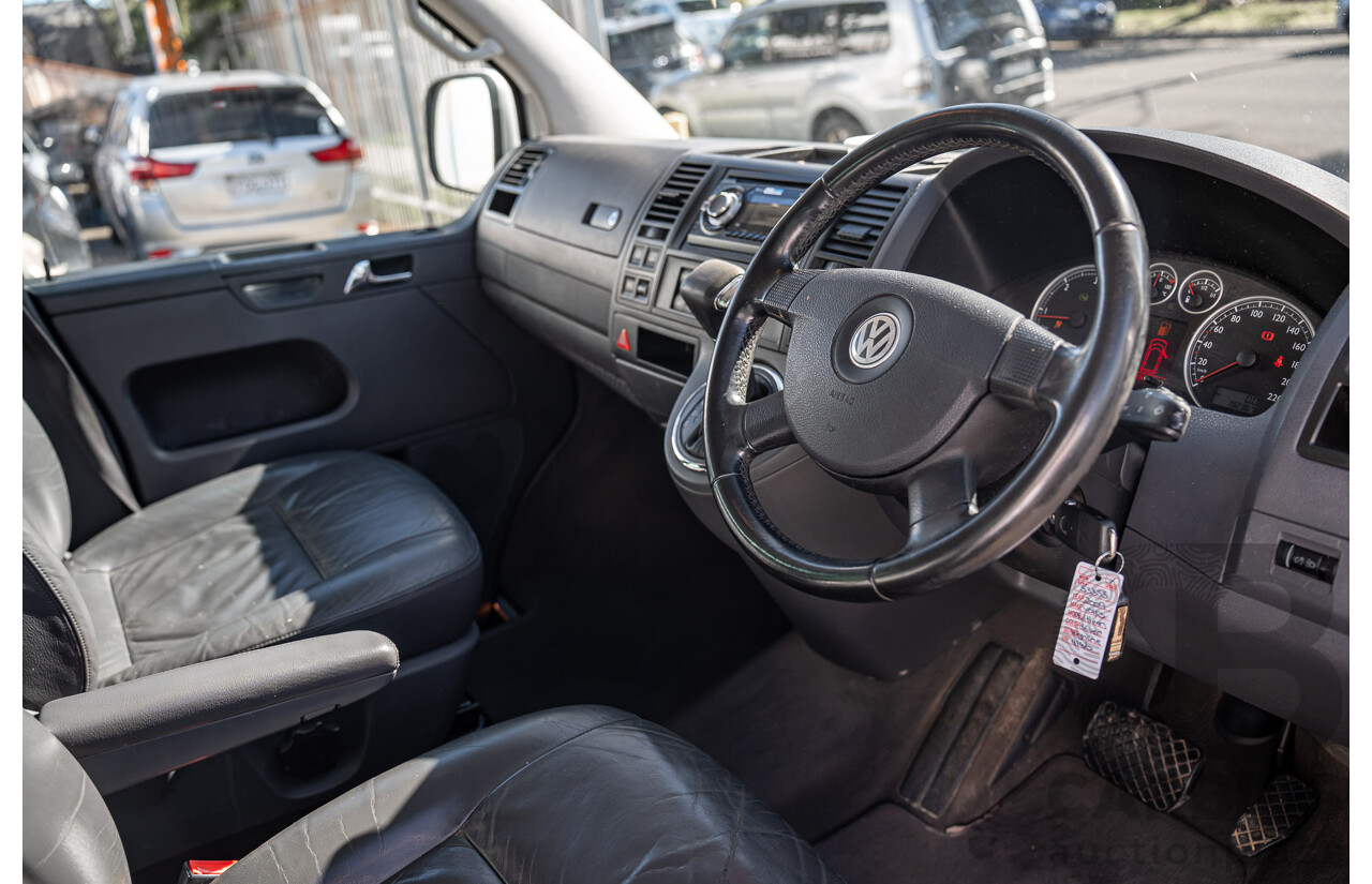 1/2010 Volkswagen Multivan Highline T5 MY08 4d Van Refllex Silver Metallic Turbo Diesel 2.5L