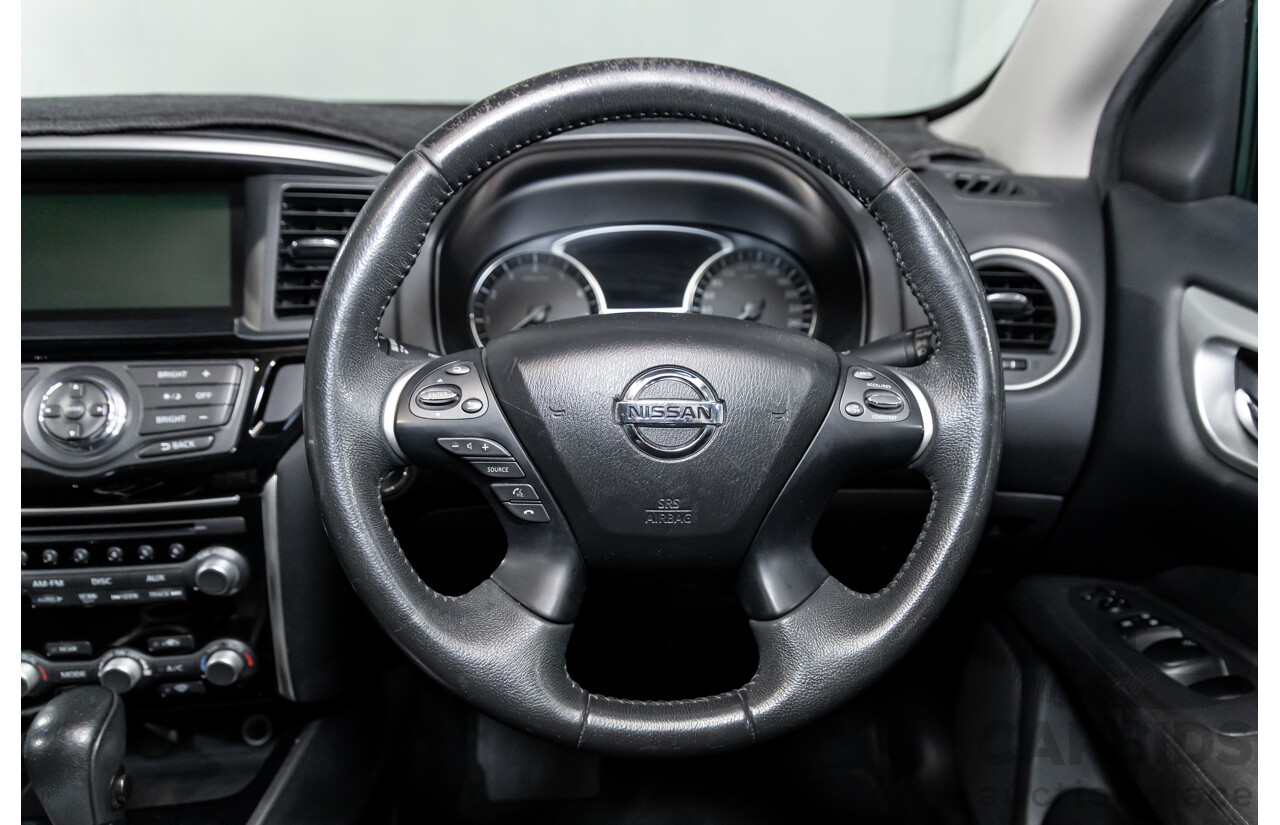 10/2016 Nissan Pathfinder ST (4x2) FWD R52 MY15 Upgrade 4d Wagon Gun Metallic Grey V6 3.5L - 7 Seater