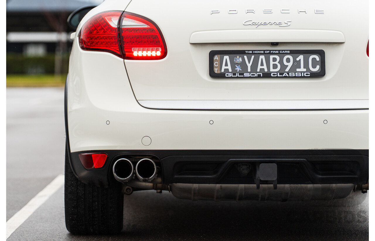 3/2011 Porsche Cayenne S (AWD) Series 2 4d Wagon White V8 4.8L