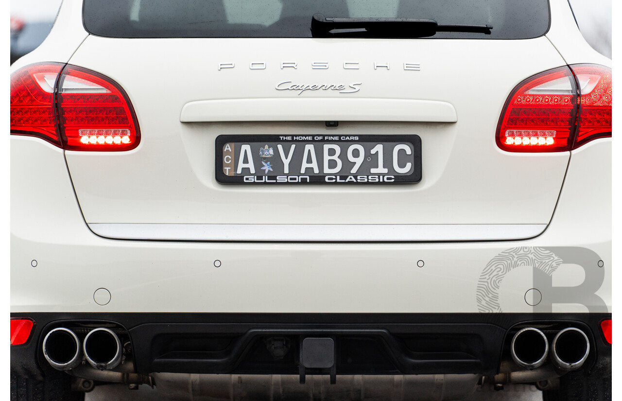 3/2011 Porsche Cayenne S (AWD) Series 2 4d Wagon White V8 4.8L