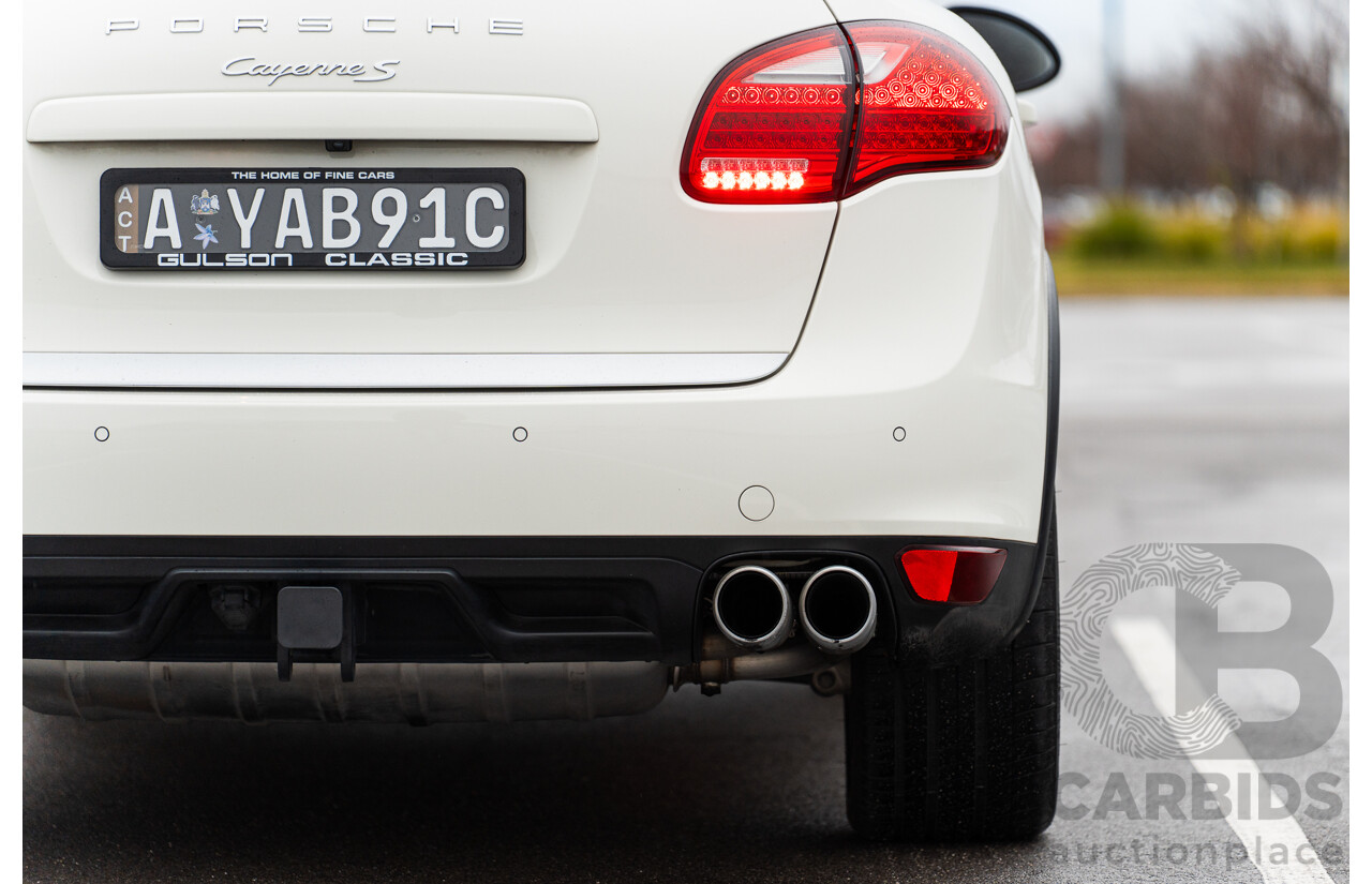 3/2011 Porsche Cayenne S (AWD) Series 2 4d Wagon White V8 4.8L