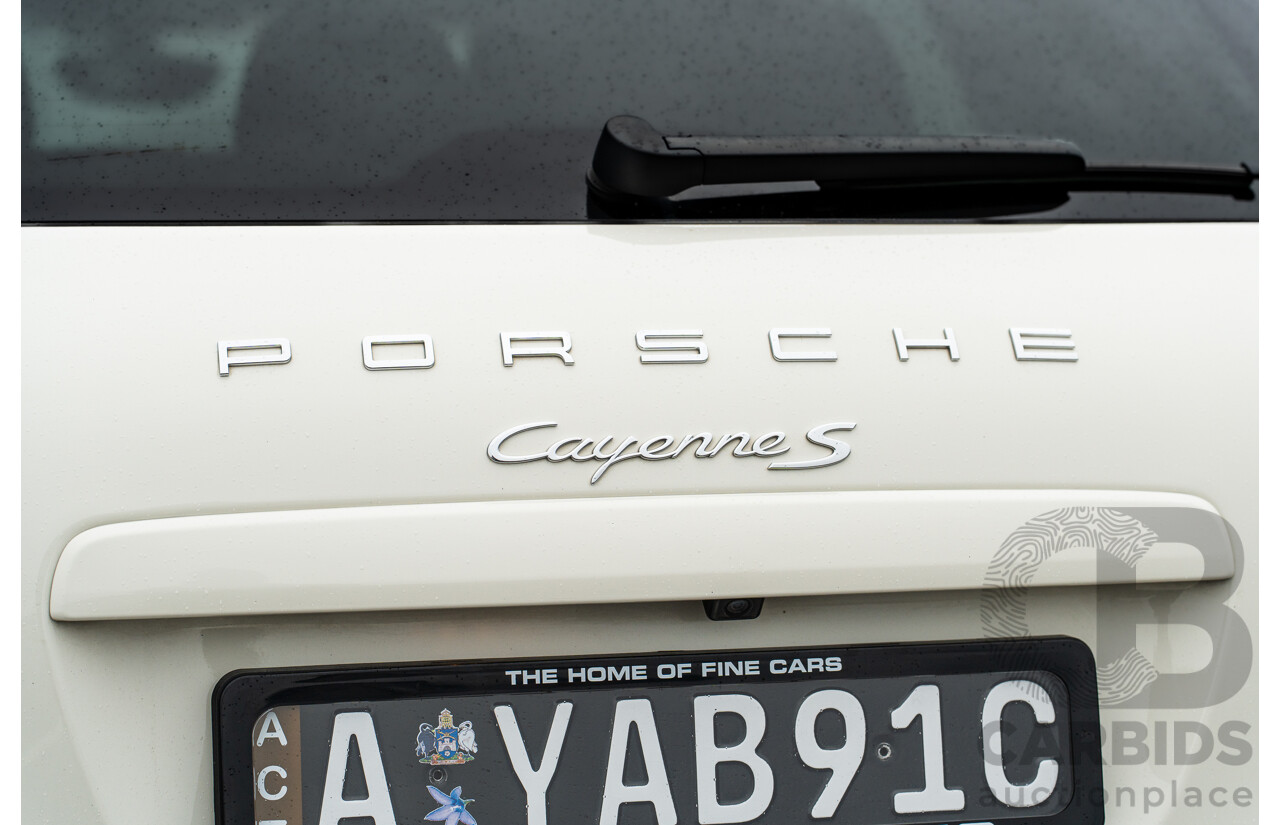 3/2011 Porsche Cayenne S (AWD) Series 2 4d Wagon White V8 4.8L