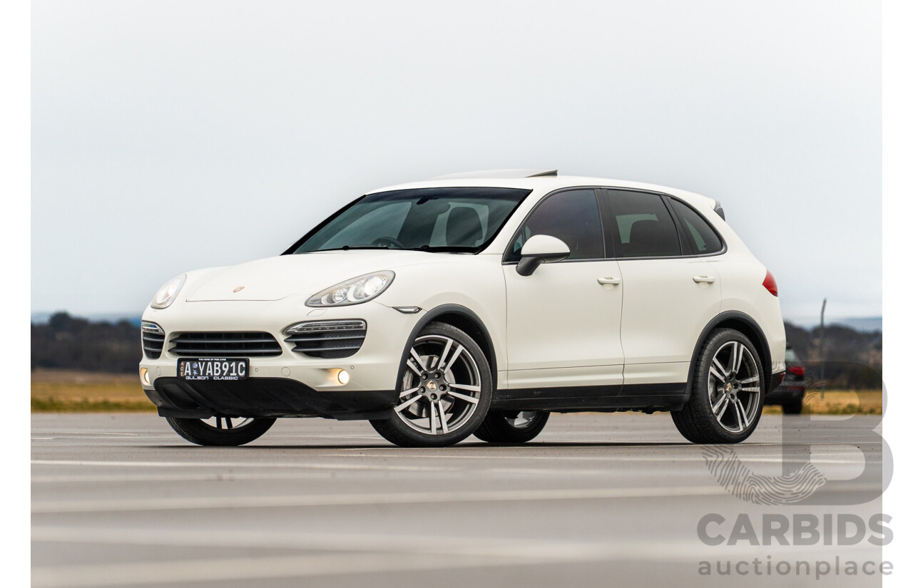 3/2011 Porsche Cayenne S (AWD) Series 2 4d Wagon White V8 4.8L