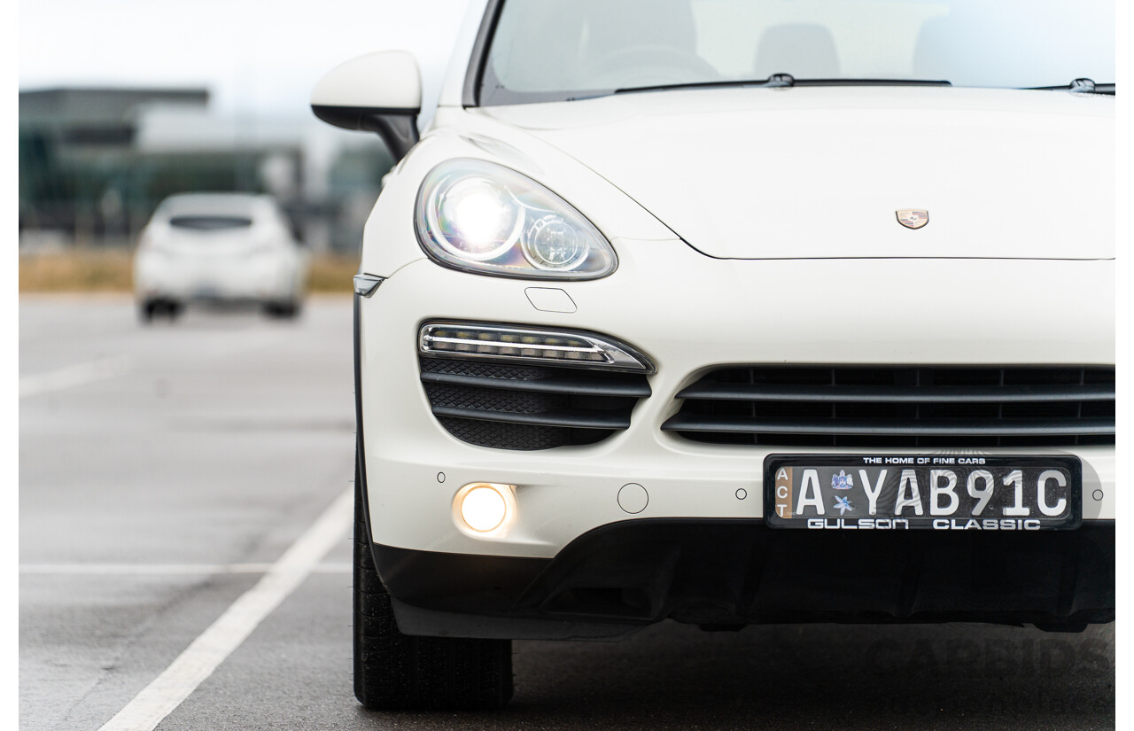 3/2011 Porsche Cayenne S (AWD) Series 2 4d Wagon White V8 4.8L