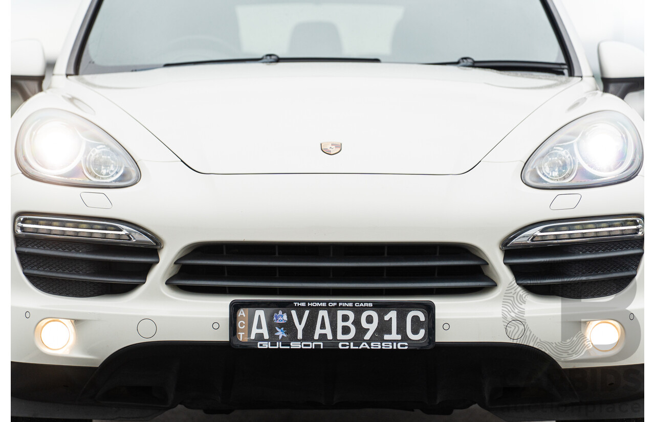 3/2011 Porsche Cayenne S (AWD) Series 2 4d Wagon White V8 4.8L
