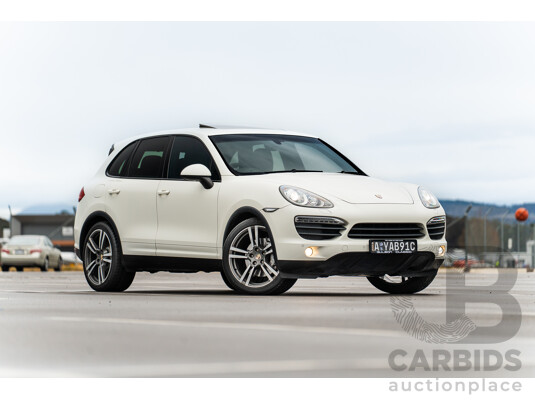 3/2011 Porsche Cayenne S (AWD) Series 2 4d Wagon White V8 4.8L