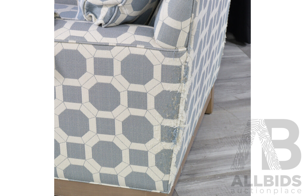 Over Sized Fabric Armchair by Ethan Allen